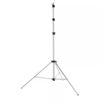 

Savage 10' Aluminum Air-Cushioned Lightstand, Three Section, 5/8" Top Stud with 1/4"-20 Thread.