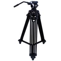 

Samurai Broadcast Pro 3-Section Aluminum Professional Video Tripod with Fluid Pan Head