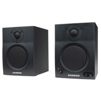 

Samson MediaOne BT4 2-Way 4" Active Studio Bluetooth Monitors, 54 Hz-27 kHz Frequency Response, 40W Peak Amplifier Power, Pair