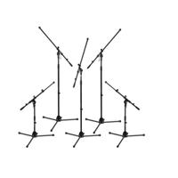 

Samson 3 Pack MK10 Lightweight Boom Mic Stand - With 2 Pack Samson MB1 Mini Boom Stand