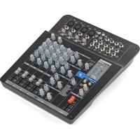 

Samson MXP124FX MixPad Compact 12-Input Analog Stereo Mixer with Effects and USB for Clubs/Bars/Houses of Worship, 3-Band EQ, 48V Phantom Power