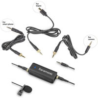 

Saramonic LAVMIC Omnidirectional Premium Lavalier Microphone with 2-Channel Audio Mixer and Outputs for iPhone/Android Smartphones, GoPro, DSLR Cameras, Camcorders & Portable Recorders