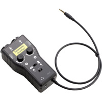

Saramonic SmartRig+ 2-Channel XLR/3.5mm Microphone Audio Mixer with Phantom Power Preamp and Guitar Interface for DSLR Cameras, Camcorders, iOS and Android Devices