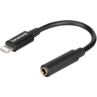 

Saramonic SR-C2002 Apple Lightning Connector to Female 3.5mm TRRS Audio Jack Adapter Cable, 3"