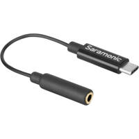 

Saramonic SR-C2003 Short USB Type-C Male to Gold-Plated Female 3.5mm TRS Adapter Cable, 3"