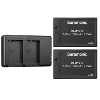 

Saramonic LP-E17 7.2V 1000mAh Li-ion Battery 2-Pack with Dual Charger