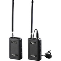 

Saramonic Wireless 4-Channel VHF Lavalier Omnidirectional Microphone System, Includes Belt-Pack Transmitter, Receiver, Cold Shoe Mount Adapter