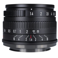 

7artisans 35mm f/1.4 APS-C Lens for Fujifilm X, Black