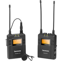 

Saramonic UwMIC9 96-Channel Digital UHF Wireless Lavalier Microphone System, Includes RX9 Portable Receiver, TX9 Bodypack Transmitter