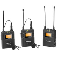

Saramonic UwMIC9 96-Channel Digital UHF Wireless Dual Lavalier Microphone System, Includes 2x TX9 Bodypack Transmitter and RX9 Portable Receiver