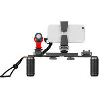 

Saramonic VGM Smartphone/Camera Video Kit with Adjustable Dual Stabilizing Grips, Shoe Mounts & Vmic Mini Microphone