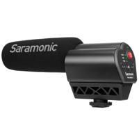 

Saramonic VMic Mark II On-Camera Supercardioid Shotgun Condenser Microphone with 3.5mm Output & Headphone Out