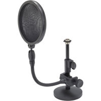 

Samson MD2 Desktop Metal Microphone Stand and PS05 Microphone Pop Filter Bundle
