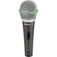 

Samson Q6 Dynamic Supercardioid Handheld Microphone with On/Off Switch, 18' XLR Cable and Mic Clip, 50Hz-15kHz Frequency