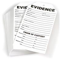 

Safariland 3.5x6.5" Evidence Tags, Pack of 100