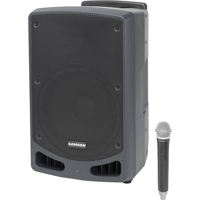 

Samson Expedition XP312w 12" 300W Rechargeable Portable PA with Bluetooth and Concert 88a Wireless Handheld Mic, Frequency Band K: 470 to 494MHz