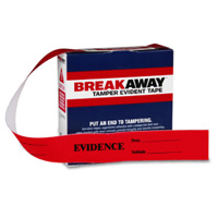 

Safariland "Evidence Date" Sealing Tape, 1.375"x108', Red