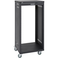 

Samson SRK21 Universal 21-Space Rack Stand with Casters