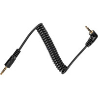 

Saramonic SR-PMC2 15" 3.5mm TRS Male to 3.5mm TRRS Male Coiled Cable for UwMic9/10/15 Wireless Systems to iOS, Android Devices and Tablets