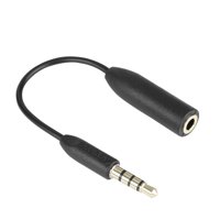 

Saramonic SR-UC201 3" 3.5mm Female TRS to 3.5mm Male TRRS Microphone Adapter Cable for iOS, Android Devices and Tablets