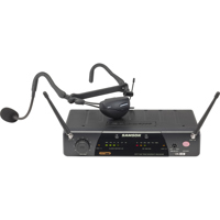 

Samson AirLine 77 Wireless System, Includes AH7-Qe Fitness Headset Transmitter & CR77 Receiver, K1: 489.050 MHz