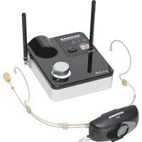 

Samson AirLine 99m Wireless System, Includes DE10x Low-Profile Headset Microphone, AR99m UHF Micro Receiver, AH9 Micro Transmitter, Frequency Band K: 470 to 494MHz