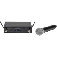 

Samson Concert 99 Handheld Frequency-Agile UHF Wireless System, Includes CR99 Receiver, CH99 Handheld Transmitter, Q8 Microphone Capsule, K: 470-94MHz
