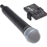 

Samson Go Mic Mobile Digital Wireless System, Includes GMM Receiver & HXD2 Handheld Transmitter with Q8 Mic Capsule, 2.4 GHz