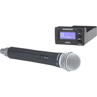 

Samson Concert 88a Module UHF Handheld Wireless System, Includes CR88a Receiver Module, CH88 Handheld Transmitter, Q6 Handheld Microphone, D: 542-566 MHz