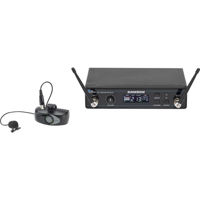 

Samson Airline ALX Lavalier UHF Wireless System, Includes CR99 Receiver, ATX Micro Transmitter and LM8 Lavalier Microphone Capsule, Frequency K: 470 to 494MHz