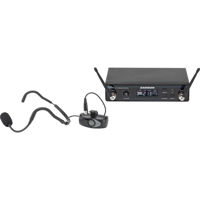 

Samson AirLine AHX Wireless Micro Transmitter UHF System, Includes ATX-Qe Fitness Headset Transmitter & CR99 Receiver, K: 470 to 494 MHz