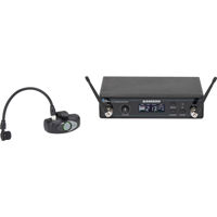 

Samson Airline AWX Wind Instrument UHF Wireless System, Includes CR99 Receiver, ATX Micro Transmitter and 8.5" Gooseneck with HM60 Mic Capsule, Frequency D: 542 to 566MHz