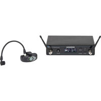

Samson Airline AWX Wind Instrument UHF Wireless System, Includes CR99 Receiver, ATX Micro Transmitter and 8.5" Gooseneck with HM60 Mic Capsule, Frequency K: 470 to 494MHz