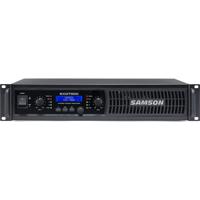 

Samson SXD7000 Power Amplifier with DSP, 1000W per Side at 4 Ohms, 20Hz-20kHz Frequency Response at 8 Ohms, 20 kOhms Balanced Input Impedance