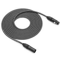 

Samson Tourtek Pro 30' Quad Core Microphone Cable, Standard XLR-XLR Connector, 24 AWG, Gold Plug