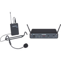 

Samson Concert 88x UHF Wireless Headset System, Includes CR88x Wireless Receiver, CB88 Beltpack Transmitter & HS5 Unidirectional Headset Microphone, D: 542 - 566MHz