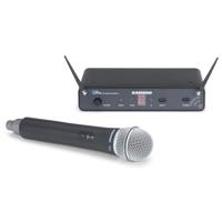 

Samson Concert 88x UHF Wireless Handheld System, Includes CR88x Wireless Receiver, CH88 Handheld Transmitter, Q6 Dynamic Microphone Capsule, K: 470-494 MHz