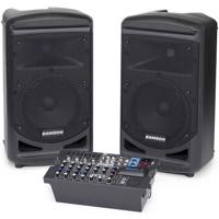 

Samson Expedition XP800 800W Portable PA System with Bluetooth, Includes Dual 2-way Speakers, Onboard Mixer, 800W Amplifier