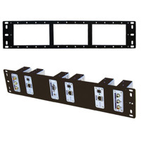 

Shinybow SB-6066 19" 2RU Rack Mount Panel for CAT5 Extenders
