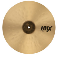 

Sabian 15" HHX Medium Hi-Hat Cymbal, Bottom, Natural Finish
