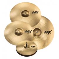 

Sabian AAX Promotional Cymbal Set with 14" AAX Hi-Hat, 16/18" AAX Thin Crash, 21" AAX Ride Cymbals, Brilliant Finish