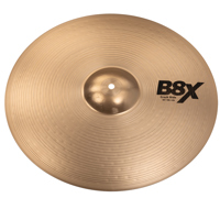 

Sabian 13" B8X Hi-Hat Cymbal, Medium-Heavy Top