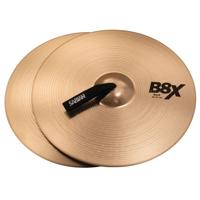 

Sabian 16" B8X Marching Band Hand Cymbals, Medium-Heavy, Natural Finish, Pair