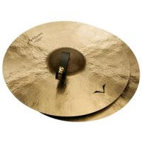 

Sabian 18" Artisan Traditional Symphonic Extra Dark Hand Cymbals, Medium-Heavy, Natural Finish, Pair