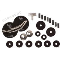 

Sabian Crisis Kit with Cymbal Felts, Tension Rods, Bass Drum Impact Pads, Snare Cords, Drum Key and Washers