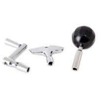 

Sabian Drum Key Trio Bundle with Standard, Speed and Sphere Ratchet Keys