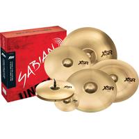 

Sabian XSR Complete Set with 10" XSR Splash, 14" XSR Hi-Hats, 16/18" XSR Fast Crash, 18" XSR Chinese, 20" XSR Ride Cymbals