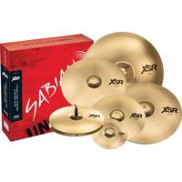 

Sabian XSR Super Set with 10" XSR Splash, 14" XSR Hi-Hats, 14/16/18" XSR Fast Crash & 20" XSR Ride Cymbals