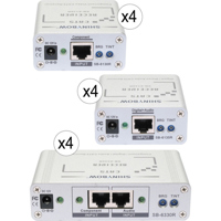

Shinybow Receiver Package #3 for SB-5588CT Switcher, Includes 4x SB-6130R, 4x SB-6135R, 4x SB-6330R Receivers