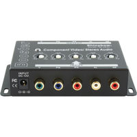 

Shinybow 1x1 Component Video and Stereo Audio Booster, RCA Connector